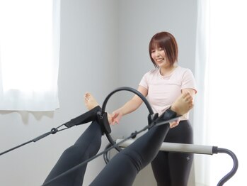 リアンピラティス(Riant Pilates)の写真/【無料Pあり】たるみを引き上げる完全パーソナルピラティス★エステにはないスッキリ感と達成感を◎