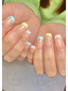 ナチュリア(Natulea)/カラフルフレンチ