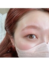 ジョワ アイラッシュサロン(joie)/カラーエクステと眉毛　同時施術