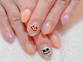 【東久留米×ハロウィンネイル】