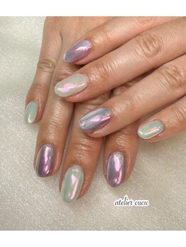アトリエ クク(atelier cucu)/ミラーネイル