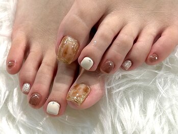 ビアンカ 浦和西口店(Bianca)/ニュアンスフットネイル/8500