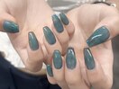透け感クリアカラー長さだし10本