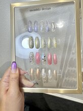 チコネイルサロン バイ オーロル(CHIKO NAIL SALON by AURORE)/8月のmonthlyデザイン