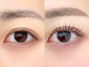 フェイストゥー 福島店(FACETOO)の写真/【平日限定特典】大人気★似合わせまつげパーマ丁寧なカウンセリングとモチの良さが自慢!ぱっちり目力UPに!