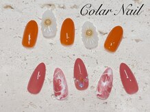 コラールネイル 本町(Colar Nail)/じゅわっとフラワー