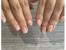 ノーバディ(Nobody)/桃ニュアンスネイル