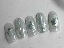 レトネイル レトネイル 大阪梅田(reto nail)/ニュアンス/透明/グリッター/夏