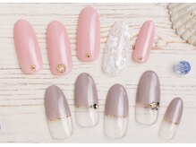 クアトログランシュ 青葉台(QUATRO×GranCieux)/夏ネイル／6500円