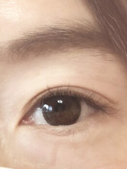 アイラッシュ ノート1103(eyelash note.1103)/両目80本お仕上がり。