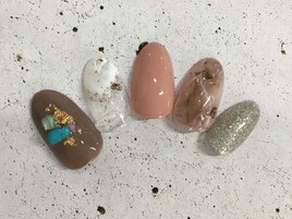 定額デザイン￥6100　【大理石】