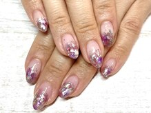 トレス ネイルサロン(3.tres.Nail Salon)/【オーロラシェルグラデ】