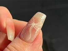 シェリーラメール 新宿店(cherie la mer)/リボンネイル