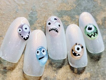 チェリーズネイル(Cherrys Nail)/ハロウィン モンスター ネイル