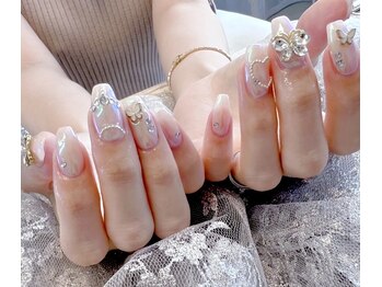 オーロラ×蝶々