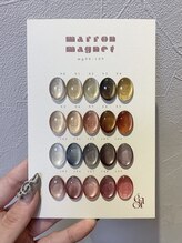 カノアネイルプレイス(KANOA nail place)/marron magnet☆マグネット