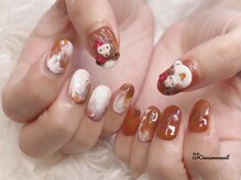シナモンネイル(cinnamonnail)/ラテネイル♪