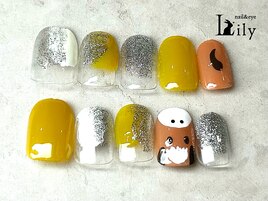 ショートネイル季節☆デザイン