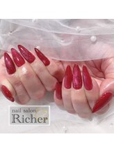 エスフィーネイルサロン リシェル(Esfy nailsalon Richer)/スカルプ マグネットネイル