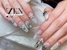 ゼン ネイル デザイン 池袋(ZEN NAIL DESIGN)/長さだしやり放題×つけ放題