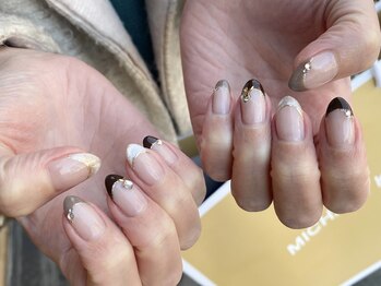 ネイルアルケー(Nail ARCHE)/大人フレンチネイル