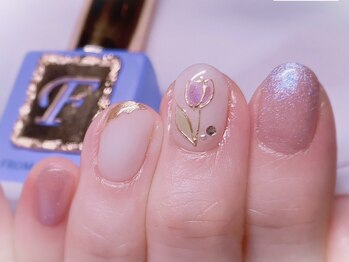 チョアネイル(Choa Nail)/ChoaNail~Spring Nail Tulip~