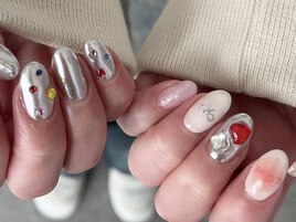 ちぐはぐネイル