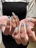 【HAND】長さだし10本・デザインやり放題+付替えオフ無料　 ¥17000