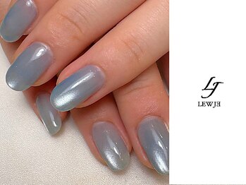 リュージェ(LEWJE)/ブルー 水色 寒色 ちゅるん 