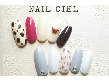 ネイル シエル(nail ciel)/[2]アート付定額コース◆￥5300