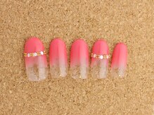 ネイルサロン ブランロール 白金店(Nail Salon Blanl'or)/コーラルグラデ♪