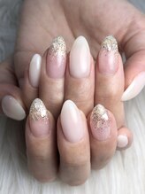 インプレス 鶴見店(Impress)/ラメグラシェルネイル