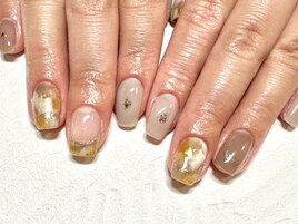 【くすみイエローニュアンス】