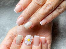 マノアネイル アシヤ(MANOA NAIL ASHIYA)/【パラジェル】お花アート