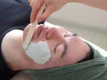 京都美顔/男性ニキビケアも得意です