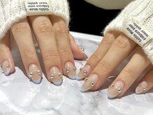 ネイルズガッシュ 武蔵小山店(NAILsGUSH)/シンプル大人ネイル