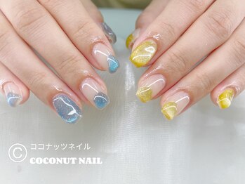 ココナッツネイル/ニュアンスネイル