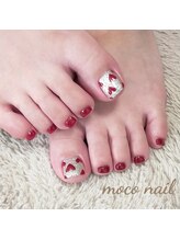 モコネイル(moco nail)/【フット】☆親指アート☆