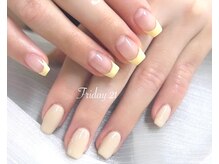 フライデートゥエンティーワン(Friday 21)/アシンメトリーネイル　7/23