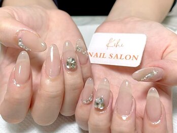 キヒ 巣鴨店(Kihi)/ベージュピンク/成人式/冬ネイル