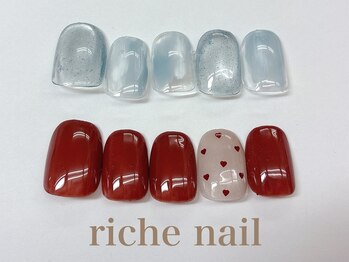 リッシュネイル 新百合ヶ丘店(riche nail)/シンプルアートコース