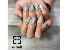 イーネイル(e-nail)/大理石ネイル