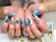 グランディール(Grandir)/ターコイズネイル