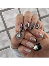 グラマラス アンジェアイ 荻窪店(glamourous ange eye)/ブラックネイル