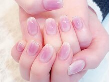 デコール 心斎橋(DECOR)/パープルチークネイル