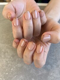 ink french nail