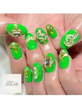 ソラール(SOLAR)/ネオンカラー☆パーツネイル