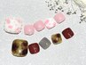フット定額ネイルA【ご新規様オフ無料】
