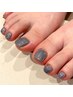 ●Foot●　SNS映え間違いなし♪フラッシュネイル 90min ¥7600