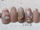 ネイルアトリエルカ(nail atelier LUCA)の写真/お正月は干支や和ネイル、ブライダルはミラーリボンネイル等華やか系も種類豊富にご用意♪